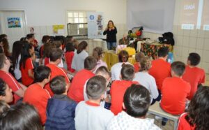 Roda de Leitura encanta alunos na E.E.F. Augusto Colatto em Xanxerê/SC