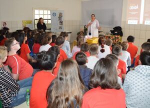 Roda de Leitura encanta alunos na E.E.F. Augusto Colatto em Xanxerê/SC