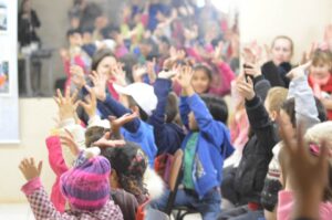 Roda de Leitura realização ação para escolas em Engenho Velho/RS