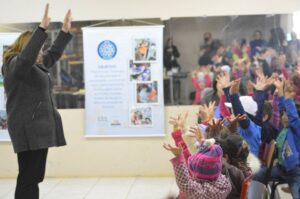 Roda de Leitura realização ação para escolas em Engenho Velho/RS