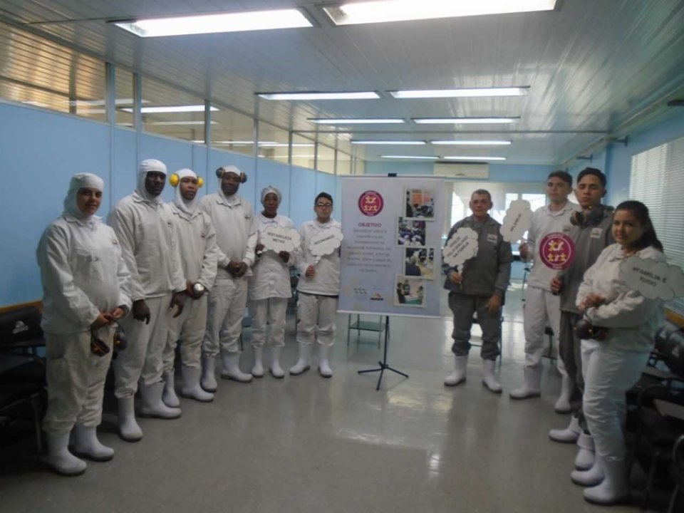 Treinamento do programa Família é Tudo é realizado em unidade da Aurora em Chapecó