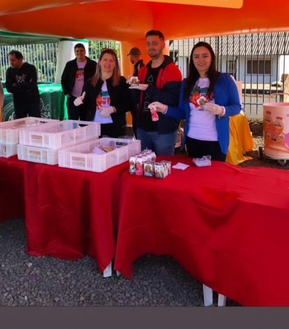 Praça da Cooperação recebe comemoração dos 102 anos de Chapecó