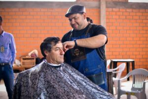 Voluntários das unidades de Xaxim organizam Ação Cooperada na Linha Tigre