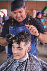 Voluntários das unidades de Xaxim organizam Ação Cooperada na Linha Tigre