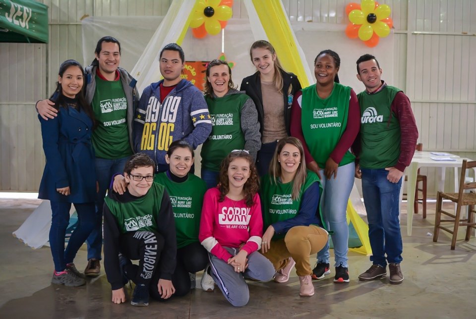 Voluntários das unidades de Xaxim organizam Ação Cooperada na Linha Tigre