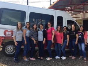 Voluntários de Chapecó e Guatambu realizam doações de sangue