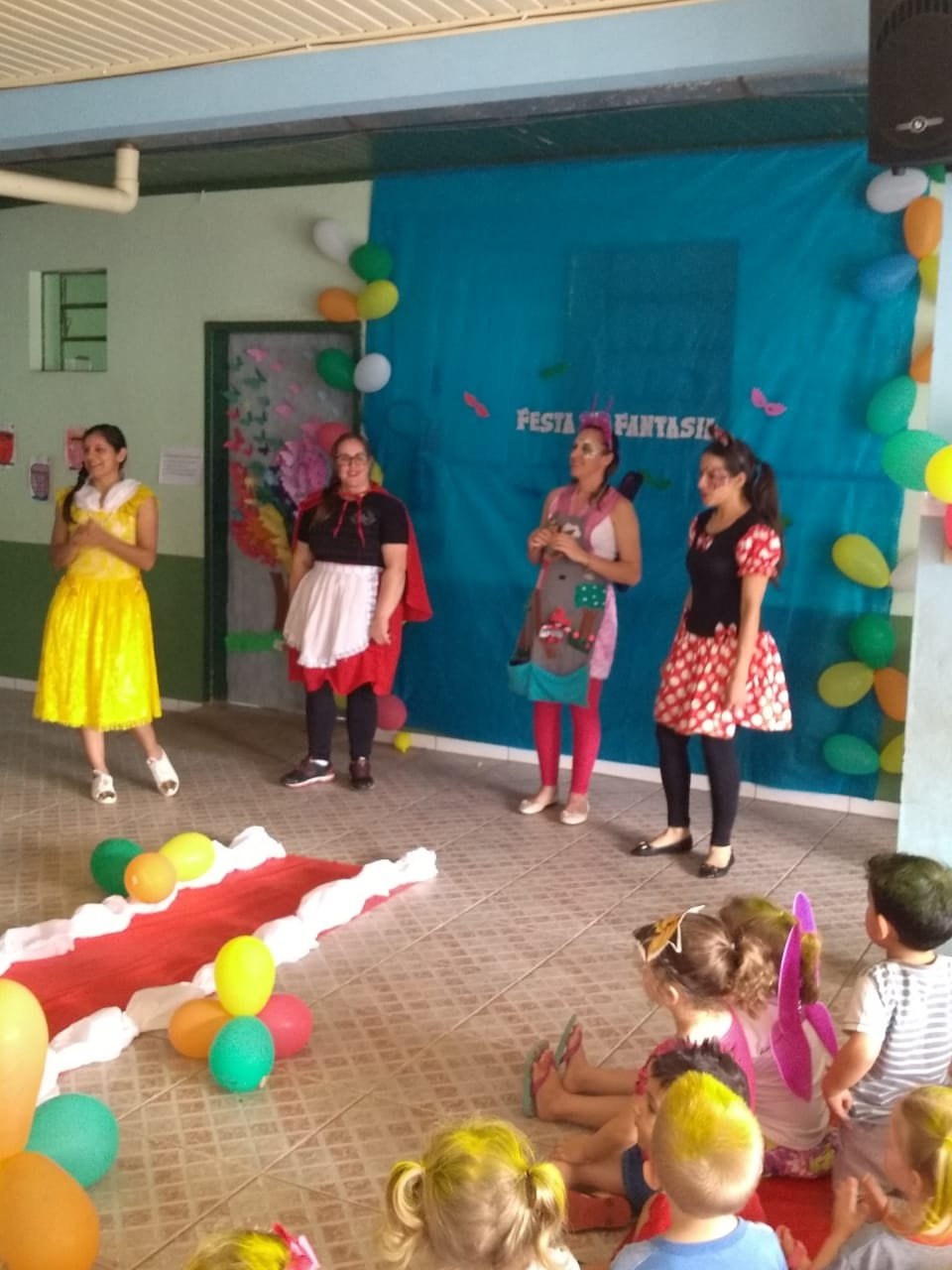 Multiplicadores do programa Roda de Leitura realizam atividade em São Miguel do Oeste