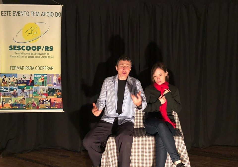 Vivendo Saúde leva espetáculo teatral para unidades no Rio Grande do Sul