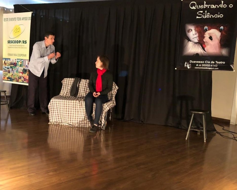 Vivendo Saúde leva espetáculo teatral para unidades no Rio Grande do Sul