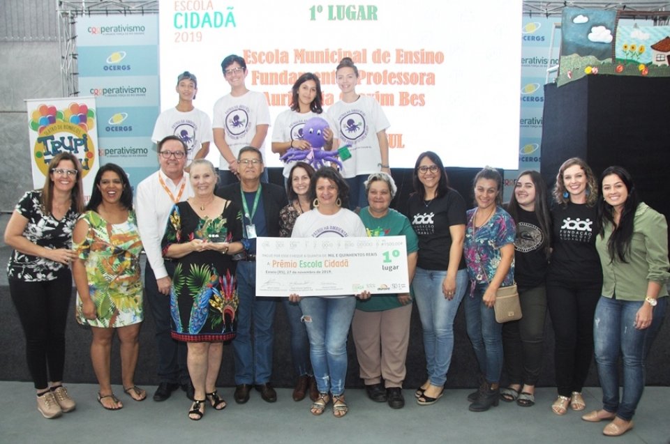 Prêmio Escola Cidadã valoriza projetos socioambientais do RS