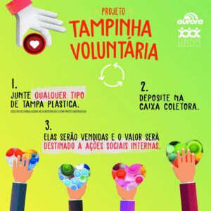 FALB faz a entrega do primeiro coletor do projeto Tampinha Voluntária