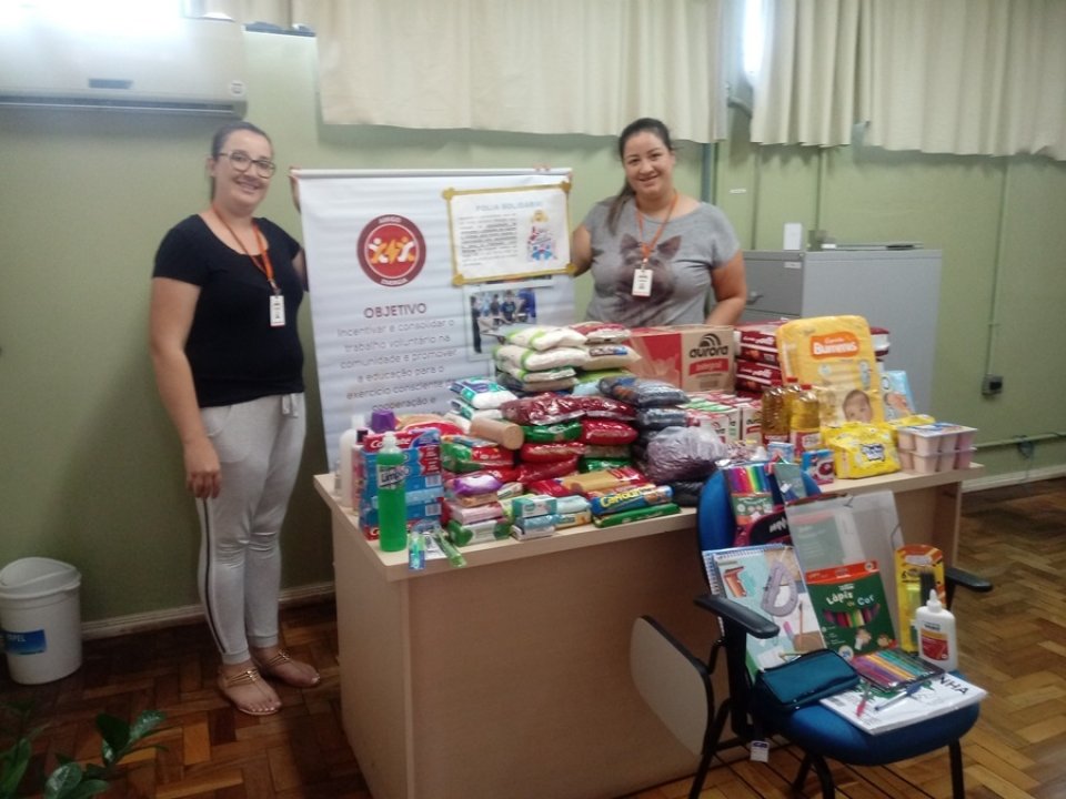 Voluntários de Sarandi/RS organizam a Folia Solidária