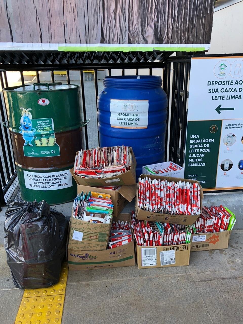 Unimed contribui com os projetos Tampinha Voluntária e Brasil sem Frestas