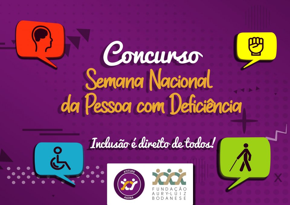 FALB promove concurso para celebrar a semana da Pessoa com Deficiência