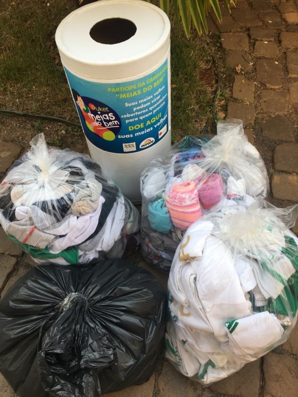 Campanha Meias do Bem ganham novos parceiros em Erechim (RS)