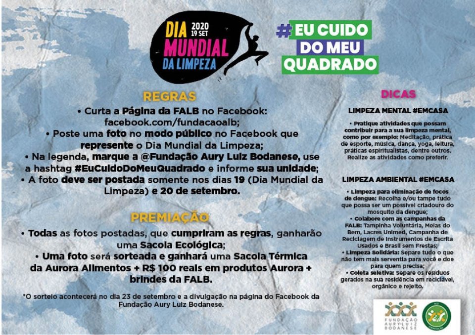 FALB lança desafio para estimular ações socioambientais