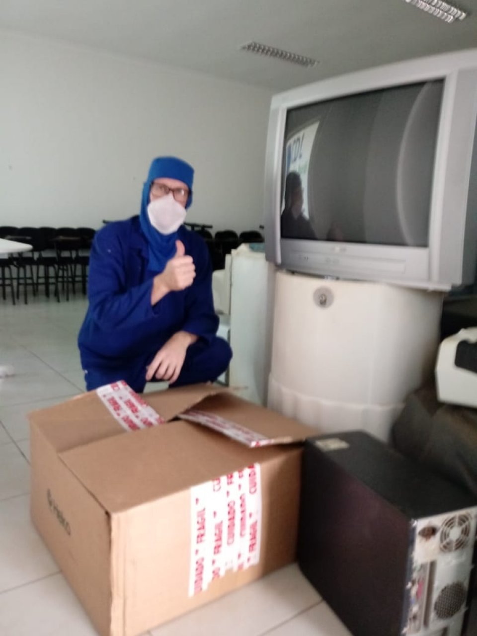 Unidade de Cunha Porã participa da Campanha Recicla CDL