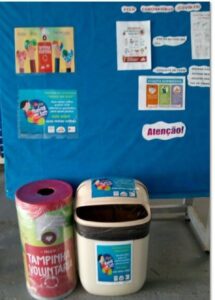 Voluntários de Quilombo se engajam em campanhas de logística reversa