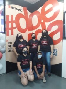 Voluntários ajudam a manter estoques de sangue no Hemosc Chapecó