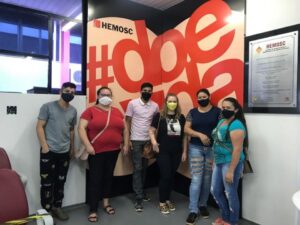 Voluntários ajudam a manter estoques de sangue no Hemosc Chapecó