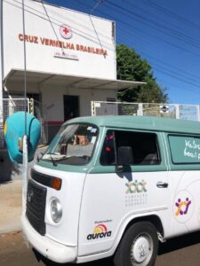 FALB doa alimentos para a Cruz Vermelha em Chapecó