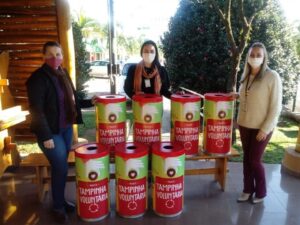 Projeto da FALB arrecada mais de quatro toneladas de tampinhas