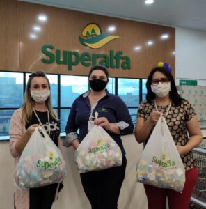 Projeto da FALB arrecada mais de quatro toneladas de tampinhas