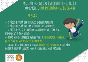 Inscrições abertas para o desafio Dançando com a FALB