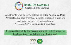 FALB promove Desafio Eco Cooperação na Semana do Meio Ambiente