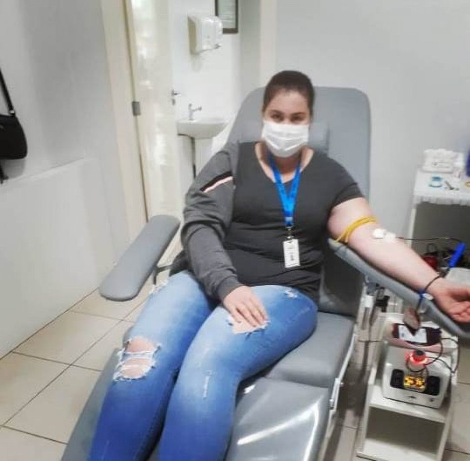 Voluntários de Santa Catarina e Rio Grande do Sul participam da Campanha #OrgulhoDeSerDoadorAurora