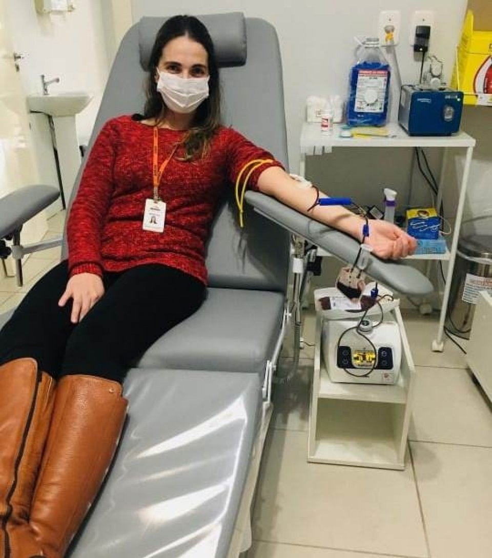 Voluntários de Santa Catarina e Rio Grande do Sul participam da Campanha #OrgulhoDeSerDoadorAurora