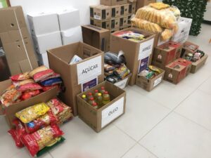 Unidades de Erechim (RS) arrecadam mais de uma tonelada de alimentos