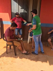 Voluntários de São Gabriel do Oeste (MS) desenvolvem mais uma etapa do projeto de logística reversa