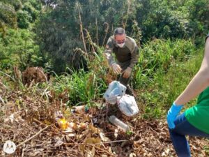 Voluntários da FALB e da comunidade contribuem com ações de limpeza ambiental