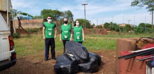 Voluntários da FALB e da comunidade contribuem com ações de limpeza ambiental