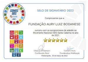 FALB recebe Selo de Signatário ODS 2022