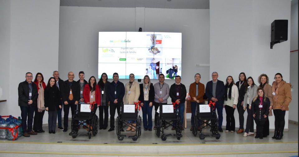 FALB socializa resultados da parceria com a Unimed na Campanha Eu Ajudo na Lata