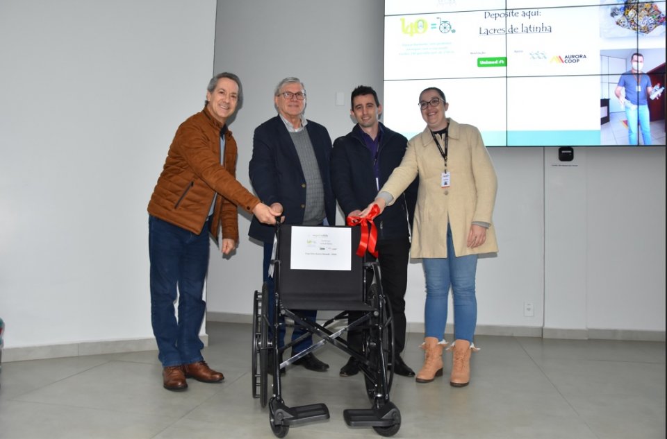 FALB socializa resultados da parceria com a Unimed na Campanha Eu Ajudo na Lata