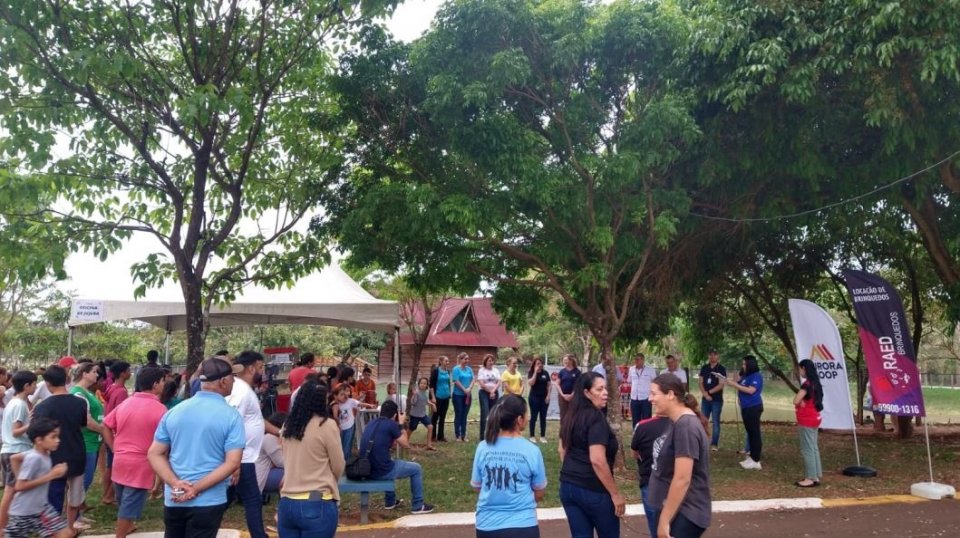 Ação Cooperada leva lazer a centenas de crianças do MS