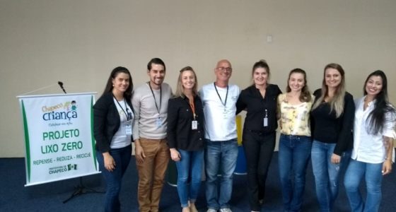 Eco Cooperação no projeto Lixo Zero Chapecó