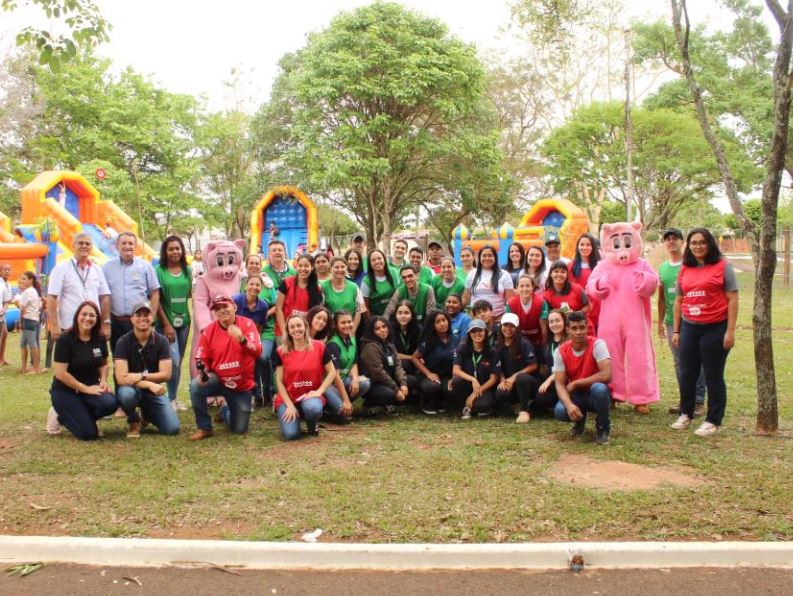 Ação Cooperada leva lazer a centenas de crianças do MS