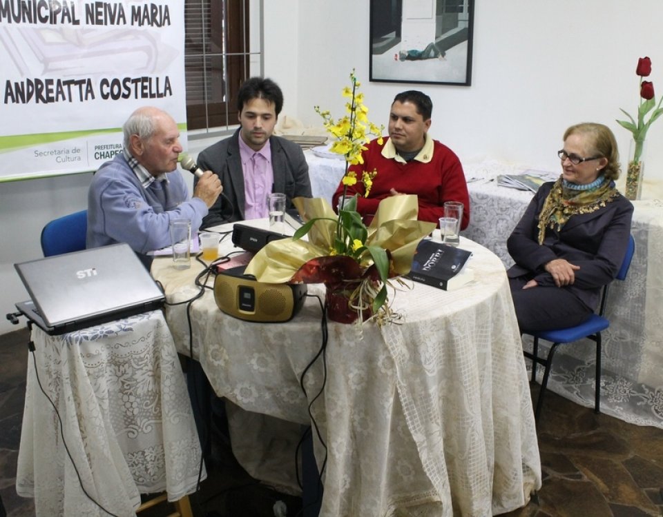 Roda de Leitura na XIII Semana do Escritor Chapecoense
