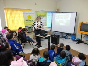 A Turminha da Reciclagem no RS finaliza as atividades de Junho