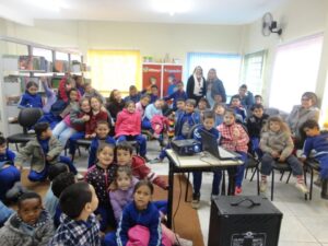 A Turminha da Reciclagem no RS finaliza as atividades de Junho