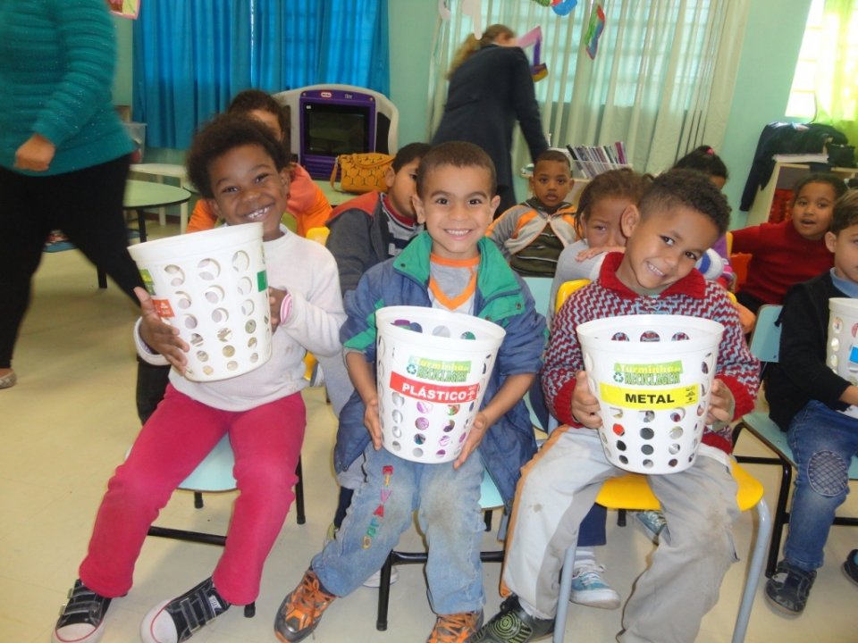Inicio das atividades de Julho para A Turminha da Reciclagem/RS