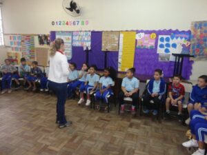 Inicio das atividades de Julho para A Turminha da Reciclagem/RS