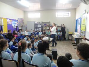 Inicio das atividades de Julho para A Turminha da Reciclagem/RS