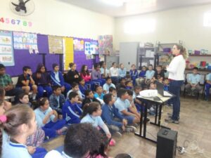 Inicio das atividades de Julho para A Turminha da Reciclagem/RS