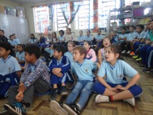 Inicio das atividades de Julho para A Turminha da Reciclagem/RS