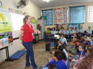 Inicio das atividades de Julho para A Turminha da Reciclagem/RS